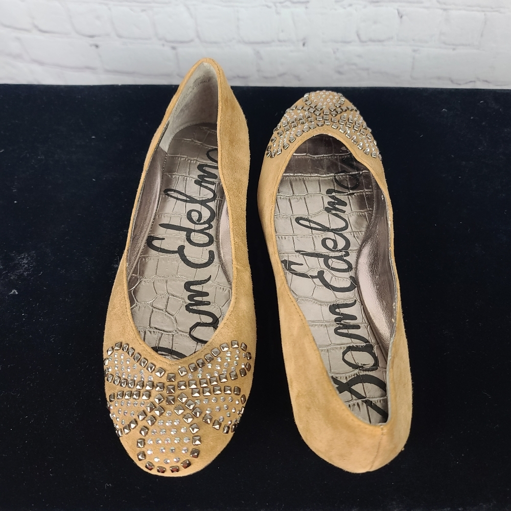 Sam Edelman Charleen Suede Studded flats …